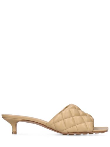 Sandales En Cuir Métallisé Rembourré 45 Mm - BOTTEGA VENETA - Modalova