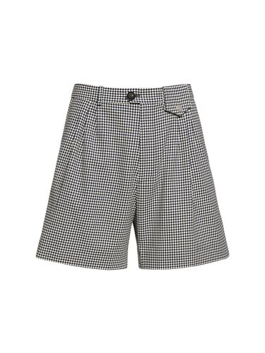 Short En Coton Pied-de-poule - EGONLAB - Modalova