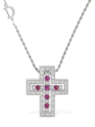 Collier Avec Rubis Et Diamants Belle Epoque - DAMIANI - Modalova