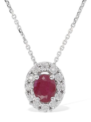 Collier En Rubis Et Diamants 18 K Regal - BLISS - Modalova