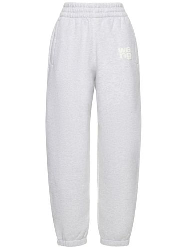 Pantalon De Survêtement En Coton Éponge Essential - ALEXANDER WANG - Modalova