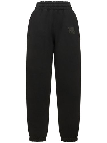 Pantalon De Survêtement En Coton Éponge Essential - ALEXANDER WANG - Modalova