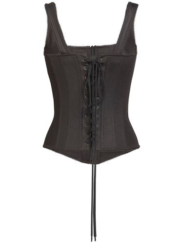 Débardeur Corset En Spandex - BALENCIAGA - Modalova