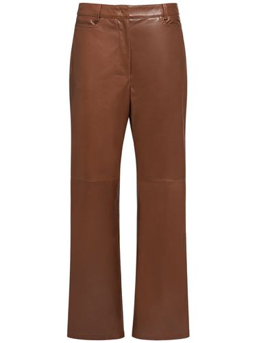 Pantalon Droit En Cuir Ulla - 'S MAX MARA - Modalova