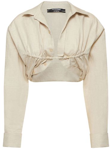 Chemise En Coton Et Lin La Chemise Machou - JACQUEMUS - Modalova