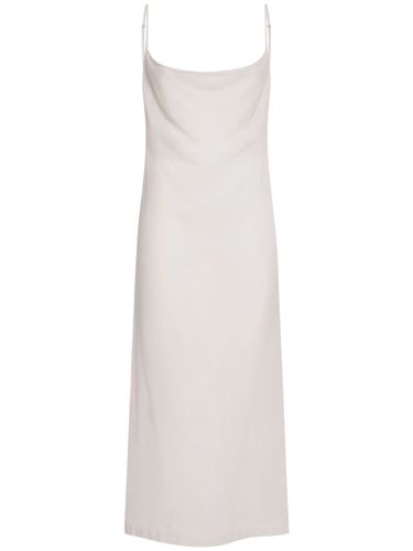 Robe Longue En Gaze De Coton Léger - BOTTEGA VENETA - Modalova