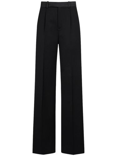 Pantalon Ajusté En Laine - SAINT LAURENT - Modalova