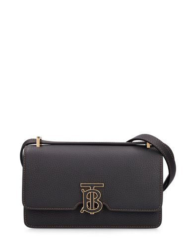 Sac Porté Épaule Mini En Cuir Tb Elongated - BURBERRY - Modalova