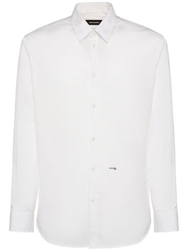 Chemise En Popeline De Coton Stretch - DSQUARED2 - Modalova