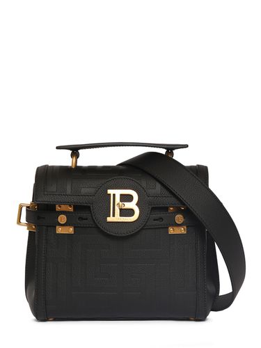 Sac En Cuir Grainé À Monogramme Bbuzz 23 - BALMAIN - Modalova