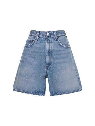 Short Baggy En Denim Taille Haute Stella - AGOLDE - Modalova