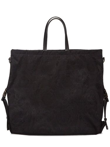 Sac Cabas En Nylon Barocco - VERSACE - Modalova