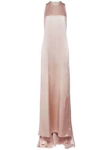 Robe Longue En Satin De Soie Sans Manches Hoyo - MAX MARA - Modalova