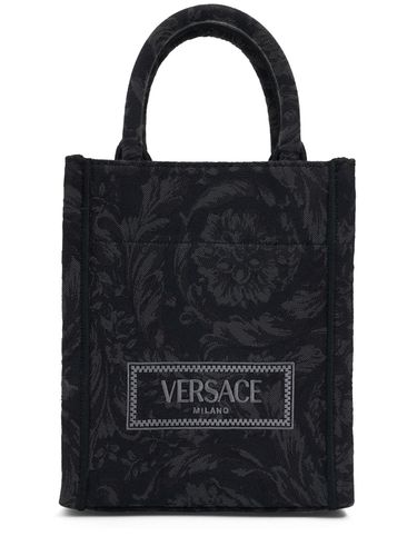 Sac Cabas Mini En Jacquard Barocco - VERSACE - Modalova