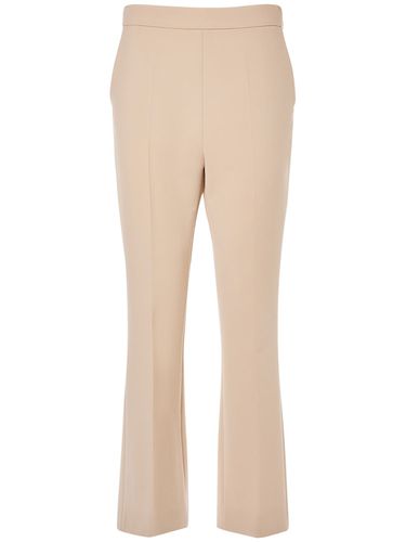 Pantalon Droit En Laine Taille Haute Nepeta - MAX MARA - Modalova