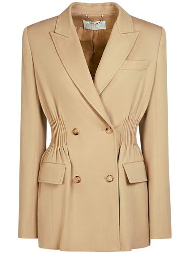 Veste En Gabardine De Laine À Double Boutonnage - CHLOÉ - Modalova