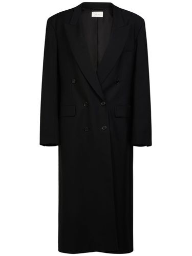 Manteau Long En Laine Dennet - THE ROW - Modalova