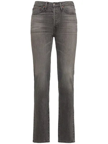 Jean Regular En Denim Stretch - TOM FORD - Modalova