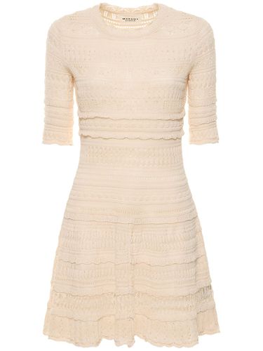 Robe Courte En Crochet De Coton Fauve - MARANT ETOILE - Modalova