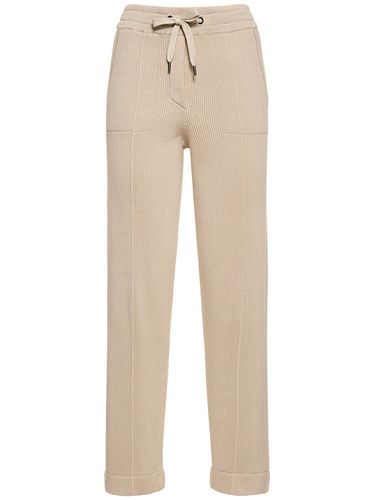 Pantalon En Maille De Coton - BRUNELLO CUCINELLI - Modalova