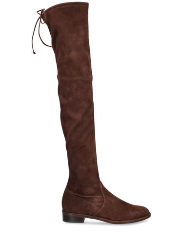 Bottes En Daim Stretch Lowland 30 Mm - STUART WEITZMAN - Modalova