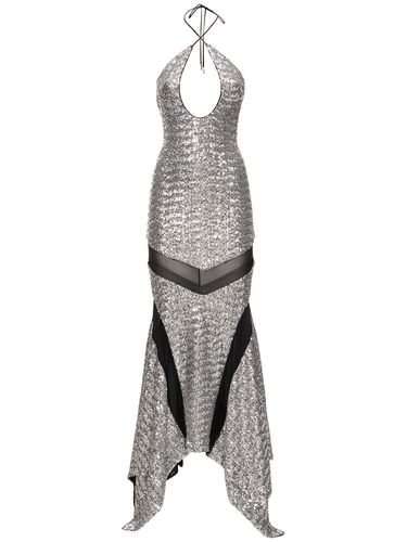 Robe Longue En Sequins Saskia - THE ATTICO - Modalova