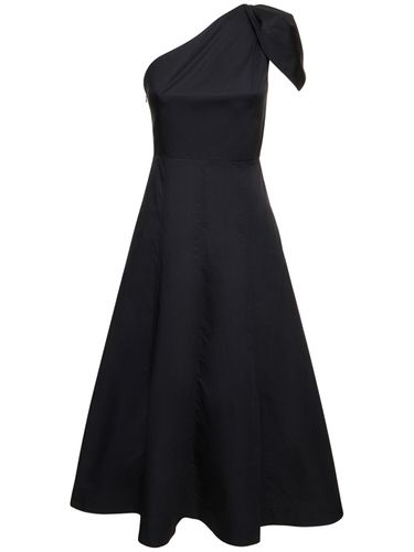 Robe Midi Asymétrique En Popeline De Coton - ROLAND MOURET - Modalova