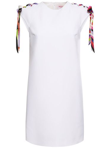 Robe Courte En Crêpe Technique - PUCCI - Modalova