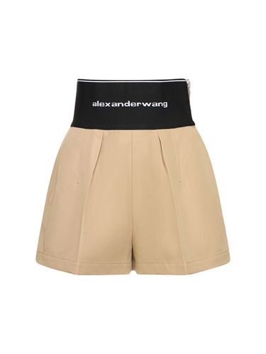 Short Ajusté En Coton Et Nylon - ALEXANDER WANG - Modalova