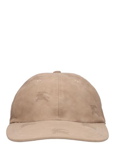 Casquette En Coton Imprimé Knight - BURBERRY - Modalova