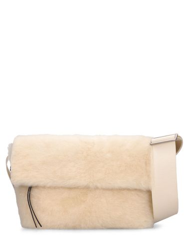 Sac Bandoulière Moyen En Shearling - JIL SANDER - Modalova