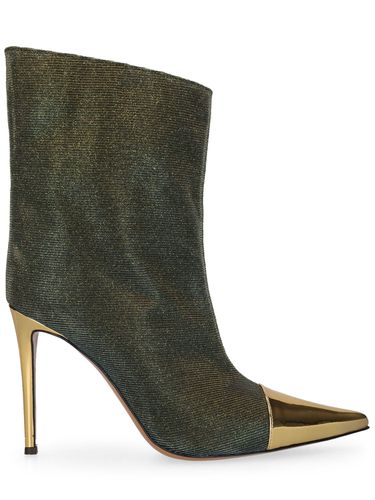 Bottines En Lurex Et Cuir 105 Mm - ALEXANDRE VAUTHIER - Modalova