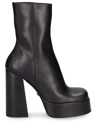 Bottes En Cuir 120 Mm - VERSACE - Modalova