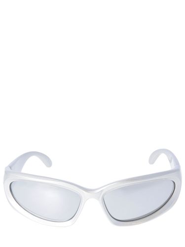 Lunettes De Soleil Ovales Swift 0157s - BALENCIAGA - Modalova