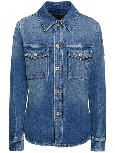 Chemise En Denim De Coton Brodé - RABANNE - Modalova