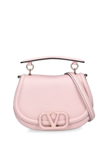 Sac Saddle En Cuir V Logo - VALENTINO GARAVANI - Modalova