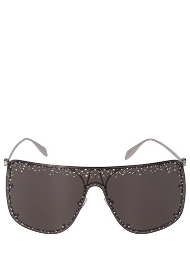 Lunettes De Soleil En Métal Am0313s - ALEXANDER MCQUEEN - Modalova