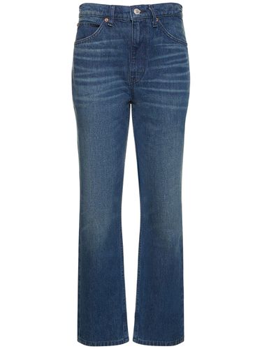 Jean Droit En Denim De Coton 70s - RE/DONE - Modalova