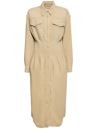 Robe Chemise Longue En Lyocell Tomia - MARANT ETOILE - Modalova