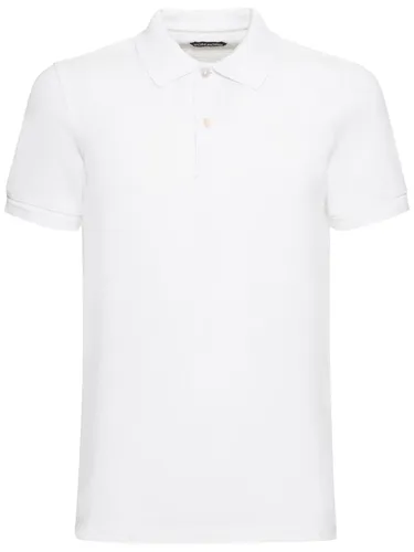 Polo En Piqué De Coton Tennis - TOM FORD - Modalova