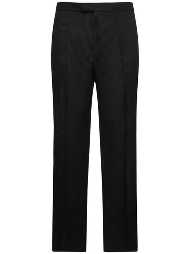 Pantalon En Laine Vierge À Rayures Baird - THE ROW - Modalova