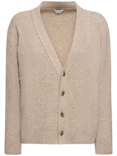 Cardigan En Cachemire Mélangé Avec Boutons À Nœud - BOTTEGA VENETA - Modalova