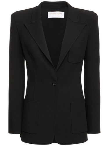 Veste En Crêpe De Laine Stretch - MICHAEL KORS COLLECTION - Modalova