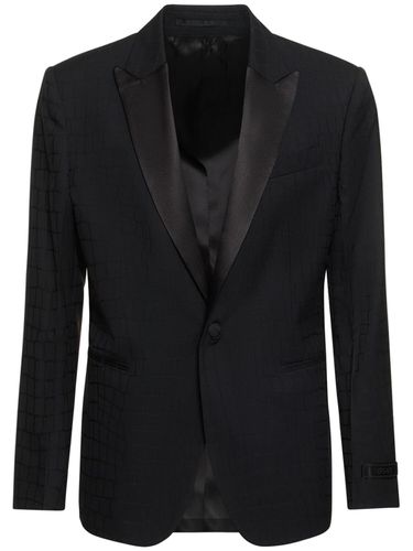 Veste En Laine Evening - VERSACE - Modalova