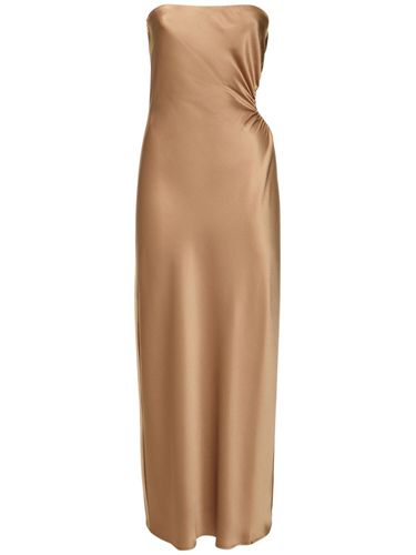 Robe Mi-longue En Satin Ajouré Nevaeh - REFORMATION - Modalova