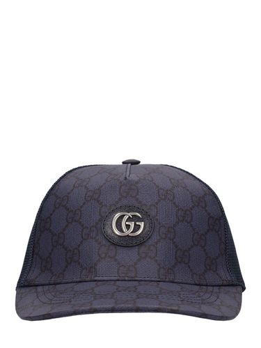 Casquette En Coton Mélangé Gg - GUCCI - Modalova