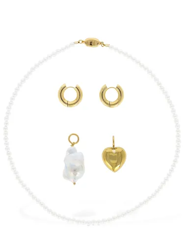 Holiday Box Avec Collier Et Boucles D'oreilles - TIMELESS PEARLY - Modalova