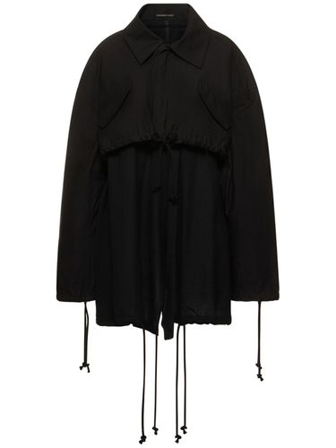 Veste Courte En Drill De Coton - YOHJI YAMAMOTO - Modalova