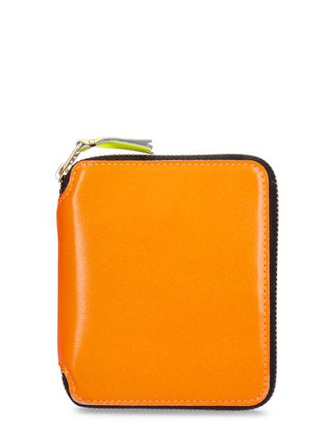 Portefeuille En Cuir Super Fluo - COMME DES GARÇONS WALLET - Modalova