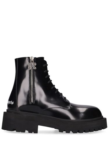 Bottes Combat En Cuir 50 Mm - PALM ANGELS - Modalova